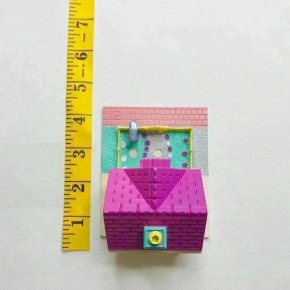 Polly Pocket Vintage Bluebird COZY COTTAGE Compact - Picture 5 of 6